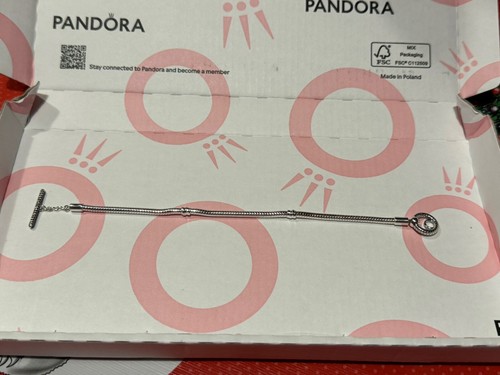 Bracciale pandora chiusura t - pandora,