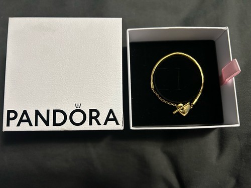 Bracciale pandora oro - bracciale, cuore