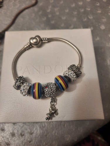 Bracciale pandora con charm - bracciale,